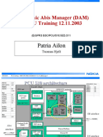 Dynamic Abis Manager (DAM) PCU Training 12.11.2003: Patria Ailon