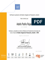 Fundamentos Generales MIPG - Adolfo Patiño