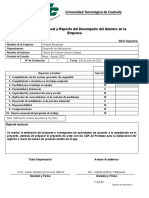 Formato de Evaluación FDA-05