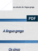 Introdução Ao Estudo Da Língua Grega