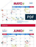 ABC Calendario Mayo Junio 2022