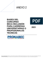 Bases Del Concurso - Beca Inclusión para Carreras Universitarias o Profesionales Técnicas