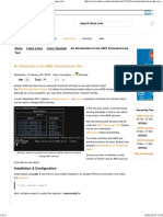 An Introduction To The AWS Command Line Tool - Linux