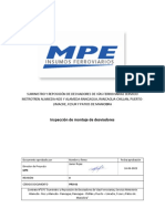 Procedimieno MEPE Inspeccion de Montaje de Desviadores.