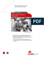 Brochure Auditor Interno de Calidad en ISO 9001 2015