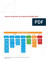 Iso 45001 Lista de Verificacion