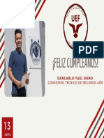 ¡Feliz Cumpleaños!: Dancarlo Yael Romo