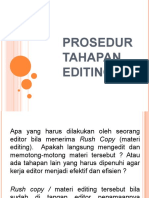 11 Editing - Tahapan Prosedur Editing