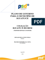 Plano de governo para o município de Iguatu Ce