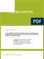 Letra Capital