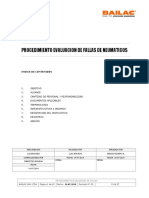 (P-LB-27) PROCEDIMIENTO EVALUACION DE FALLAS DE NEUMATICOS