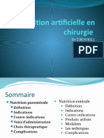 Nutrition Artificielle en Chirurgie