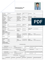 Admission Application Form 2022 - 2023 Application No: GCET202202144