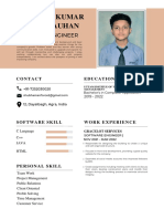 Shubham Kumar Singh Chauhan: Software Engineer