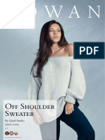 Off Shoulder Sweater