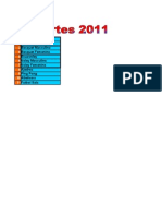 Calendario de Juegos 2011