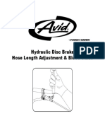 Hydraulic Disc Brake Hose Length Adjustment & Bleed Guide