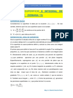 Semana 13 PDF Calculo Vectorial Integral de Superficie
