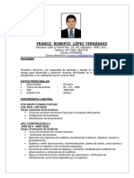 Perfil Profesional Franco López