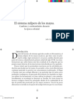 El sistema milpero de los mayas durante la época colonial