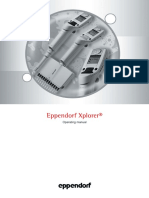 Xplorer Automatic-Electronic Pipette Operating-Manual