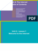 Unit 2 - The Internet