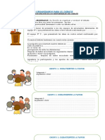 Ficha para Complementar Organizacion Del Debate