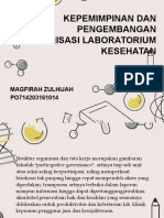 Kepemimpinan Dan Pengembangan Organisasi Laboratoriun