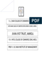 Jivan Jyot Trust, Amroli.: V. L. Shah College of Commerce (Guj. Med.)