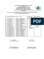 Jadwal Kegiatan Pelayanan Promkes