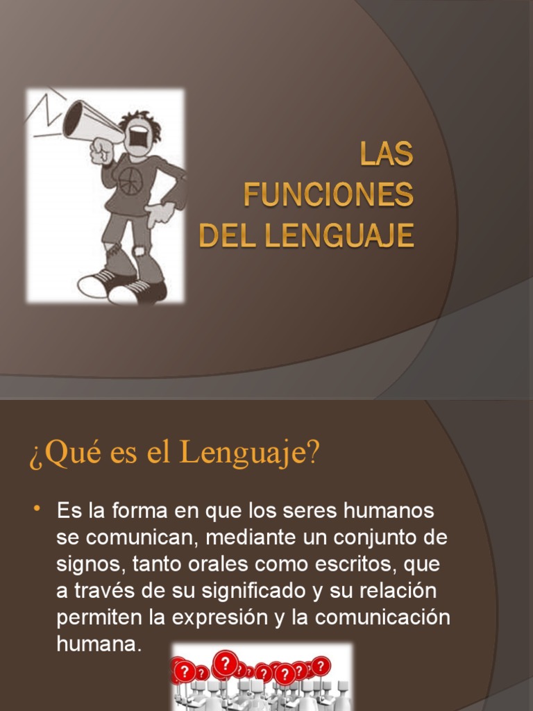 Funciones Del Lenguaje | PDF | Artes del Lenguaje y Comunicación
