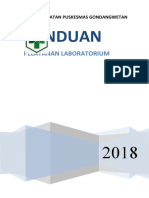 8.1.1.1 PANDUAN KERJA PELAYANAN LABORATORIUM Fix