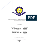 Faktor-Faktor Yang Mempengaruhi Individu Tidak Menerima Vaksin Covid-19