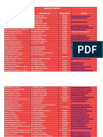 Base de Datos Actual