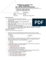 Soal Faramakologi UAS 2022