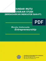 Standar Mutu Program Studi 2013 2