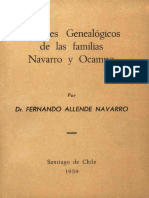 Apuntes genealógicos de las familias Navarro y Ocampo en Chile