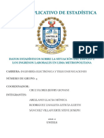 Informe Investigación Estadistica