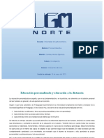 Educación personalizada y a distancia: Enfoques para un aprendizaje adaptado