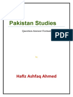 Pakistan Affairs by Hafiz Ashfaq Ahmad 