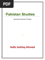 Pakistan Affairs by Hafiz Ashfaq Ahmad 