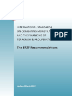 FATF Recommendations 2012