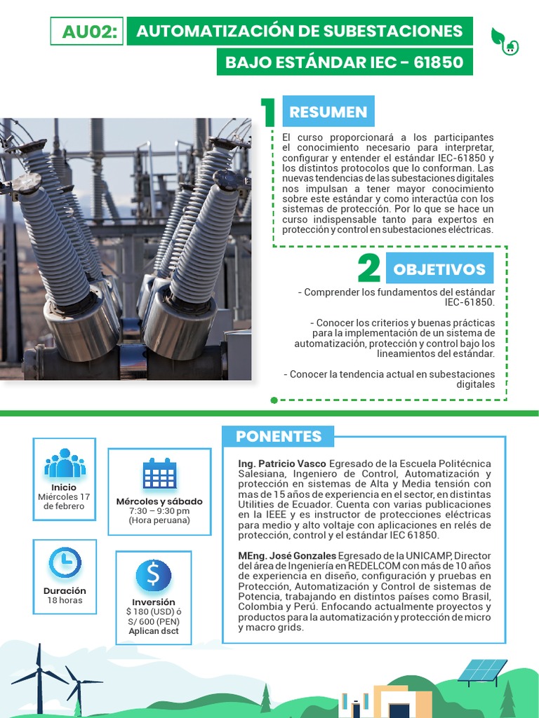 Brochure Automatización en Subestaciones Con IEC-61850 | PDF | Dólar de ...