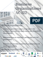 Chapter 1 Consolidated Business Organizations
