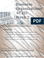 Chapter 2 Consolidated Business Organizations