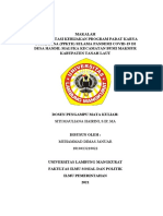 Makalah Implementasi Kebijakan Desa Handil Maluka