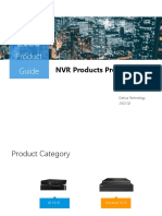 Product Guide: NVR Products Promotion