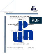 Evaluación Institucional Proyecto Final