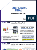 Beneficiario Final Segunda Parte