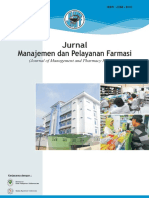 Jurnal Manajemen Dan Pelayanan Farmasi (JMPF) Journal of Management and Pharmacy Practice